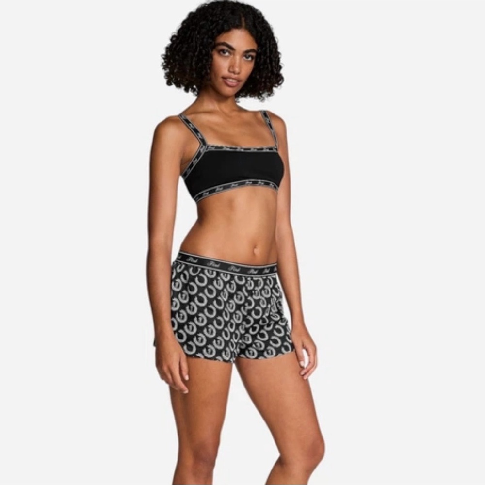 PINK Victoria's Secret Boxer Bra Set
